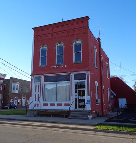 Friendship Town Hall on Main Street